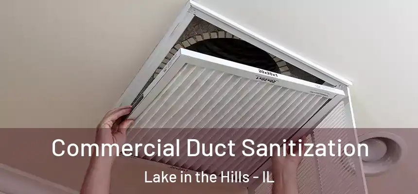 Commercial Duct Sanitization Lake in the Hills - IL